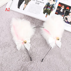 Cat Ears Cosplay Party Costume Headwear Hair Accessories
