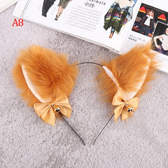 Cat Ears Cosplay Party Costume Headwear Hair Accessories