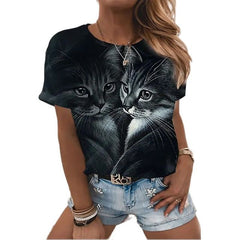 Cat Women's 3D T Shirt