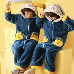 Winter Kids Cat Pajamas