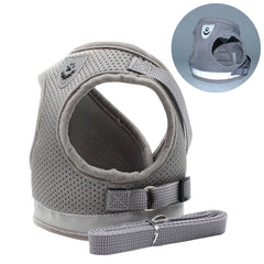 Breathable Cat Harness And Leash Escape Proof Vest