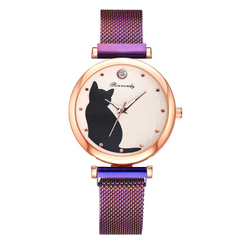 Women Fashion Watches Quartz Wristwatch With Bracelet Set