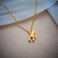Bear Pendant Necklace