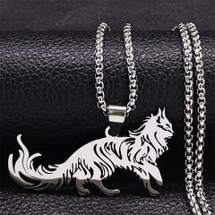 Cute Fashion Female Animal Cat Pet Necklace
