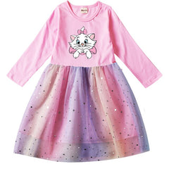 Marie Cat Long Sleeve for Girls