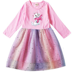 Marie Cat Long Sleeve for Girls