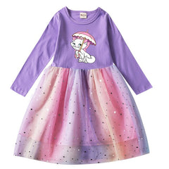 Marie Cat Long Sleeve for Girls