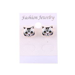 New Pattern Wholesales Fashion Smile Cat Earrings