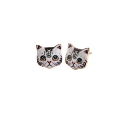 New Pattern Wholesales Fashion Smile Cat Earrings