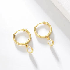 925 Sterling Silver Hoop Earrings for Women