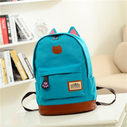 Canvas Cat Backpacks