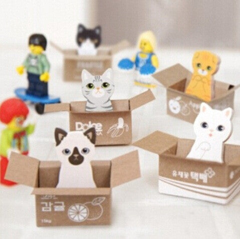 Cute Mini Cat Dog Sticker Pads