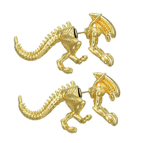 Ear Stud Dinosaur Shape Earrings For Men and Women