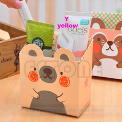 Cat Cartoon Paper Storage Box