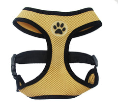 Air Mesh Pet Dog Puppy Harness Vest with Paw Rubber