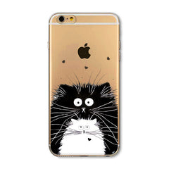 Cat Phone Case For Apple iPhone 4 4S 5 5S SE 5C 6 6S 6Plus 6s