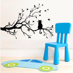 cat wall stickers for living room
