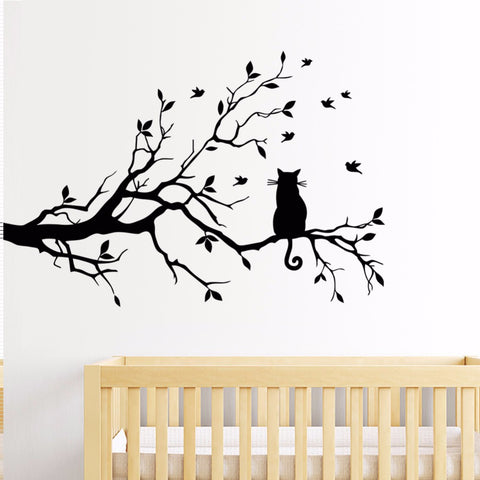 cat wall stickers for living room