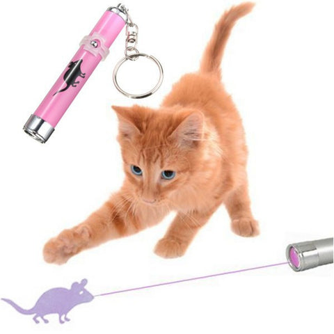 Cat Toys LED Laser Animation Mouse