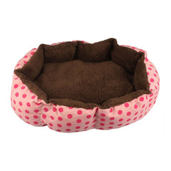 Soft Plush Cozy Pet Dog Puppy Cat Warm Bed House