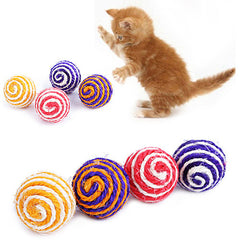 Cat Chewing Rattle Scratch Toy