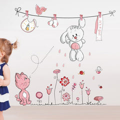 Cat Removable Wall Stickers
