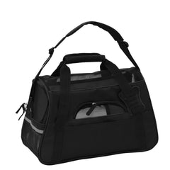 Pet Carrier Comfort Black Travel Bag
