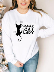 Pullovers Clothing Lady Print Fall Autumn Fashion For Women