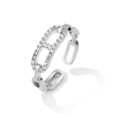 Bridal Cubic Zirconia Finger Rings for Women