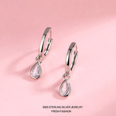 925 Sterling Silver Hoop Earrings for Women