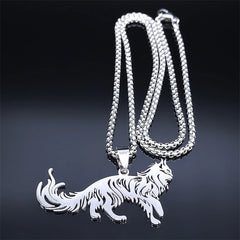 Cute Fashion Female Animal Cat Pet Necklace