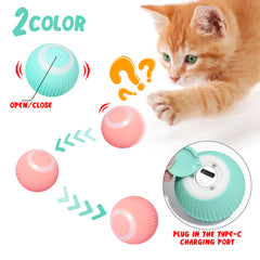 Automatic Rolling Ball Electric Smart Cat Toys