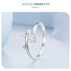 Cat Adjustable Ring