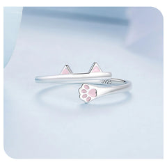 Cat Adjustable Ring