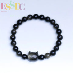 Cat Head Bracelet For Men And Women