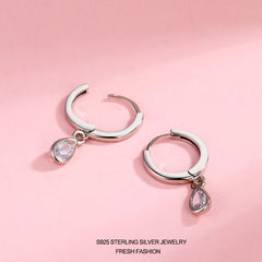 925 Sterling Silver Hoop Earrings for Women