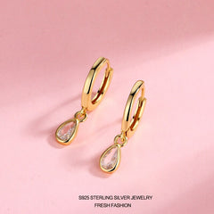 925 Sterling Silver Hoop Earrings for Women