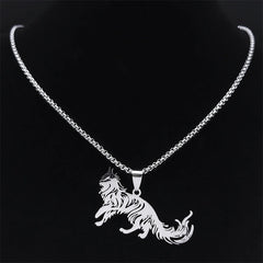 Cute Fashion Female Animal Cat Pet Necklace