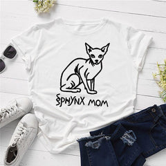 Print Cute Graphic Tees Tshirts For Woman